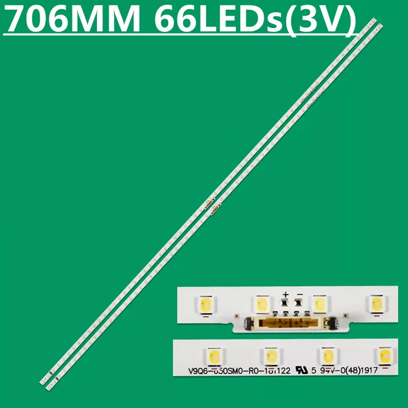 

20PCS LED Backlight Strip For V9Q6-650SM0-R0 19Y_Q60_STC650AC1_3030F BN96-48108A QE65Q60TAU QA65Q60RAK GQ65Q60RGT QN65Q60RAFXZA