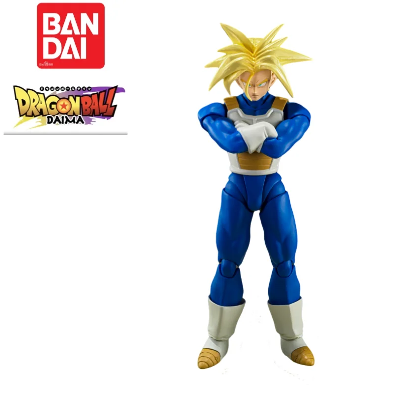

In Stock Original Bandai S.h.figuarts Dragon Ball Original Box 100% Genuine Anime Merchandise Trunks Figurine Model Ornaments