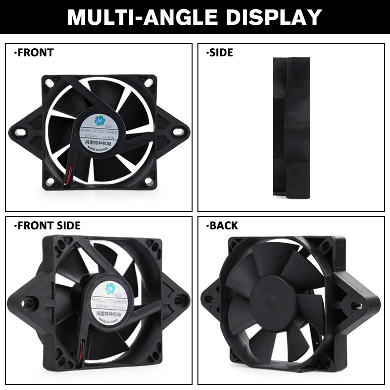 Radiator Cooling Fan for 4 Wheel ATV Kart Motocross Motorcycle Free Shipping