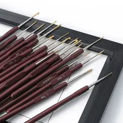Knitting Hook Needle Dreadlock Hair Tools Metal Plastic Crochet Hooks 0.5Mm 0.6Mm 0.7Mm 0.8Mm Hair Weaving Micro Hook DIY