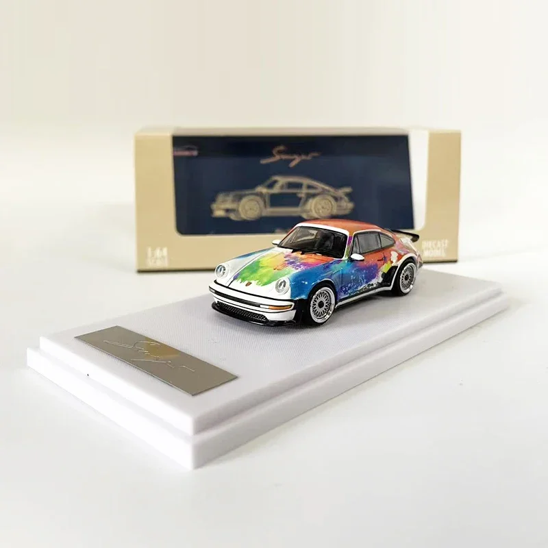 

RM 1:64 Alloy Model Car Singer Turbo Study 930 Refitting Die-Cast Vehicle - Museums Artistic Coating