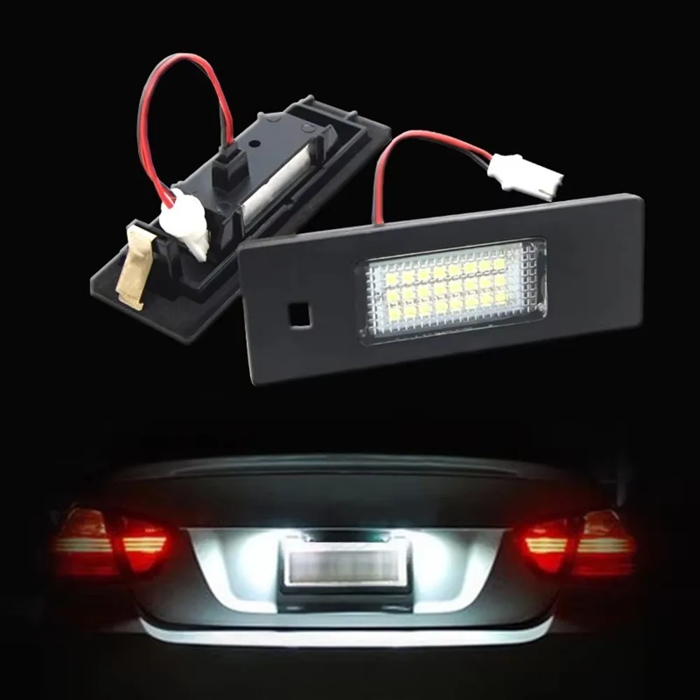 

2PCS Suitable for BMW - LED License Plate Light for 6 Series 1 Series E81 E87 E63 E64 E86 Z4 F20 F06
