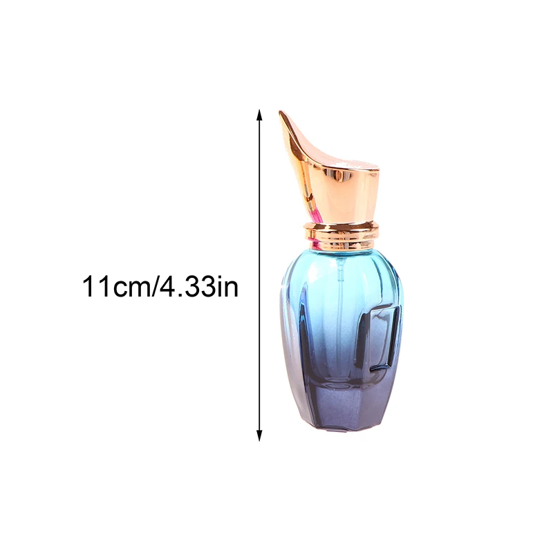 1Pc 30Ml Parfum Fles Glas Kleurrijke Draagbare Navulbare Reis Parfum Verstuiver Lege Make-Up Container Nevel Spuitfles