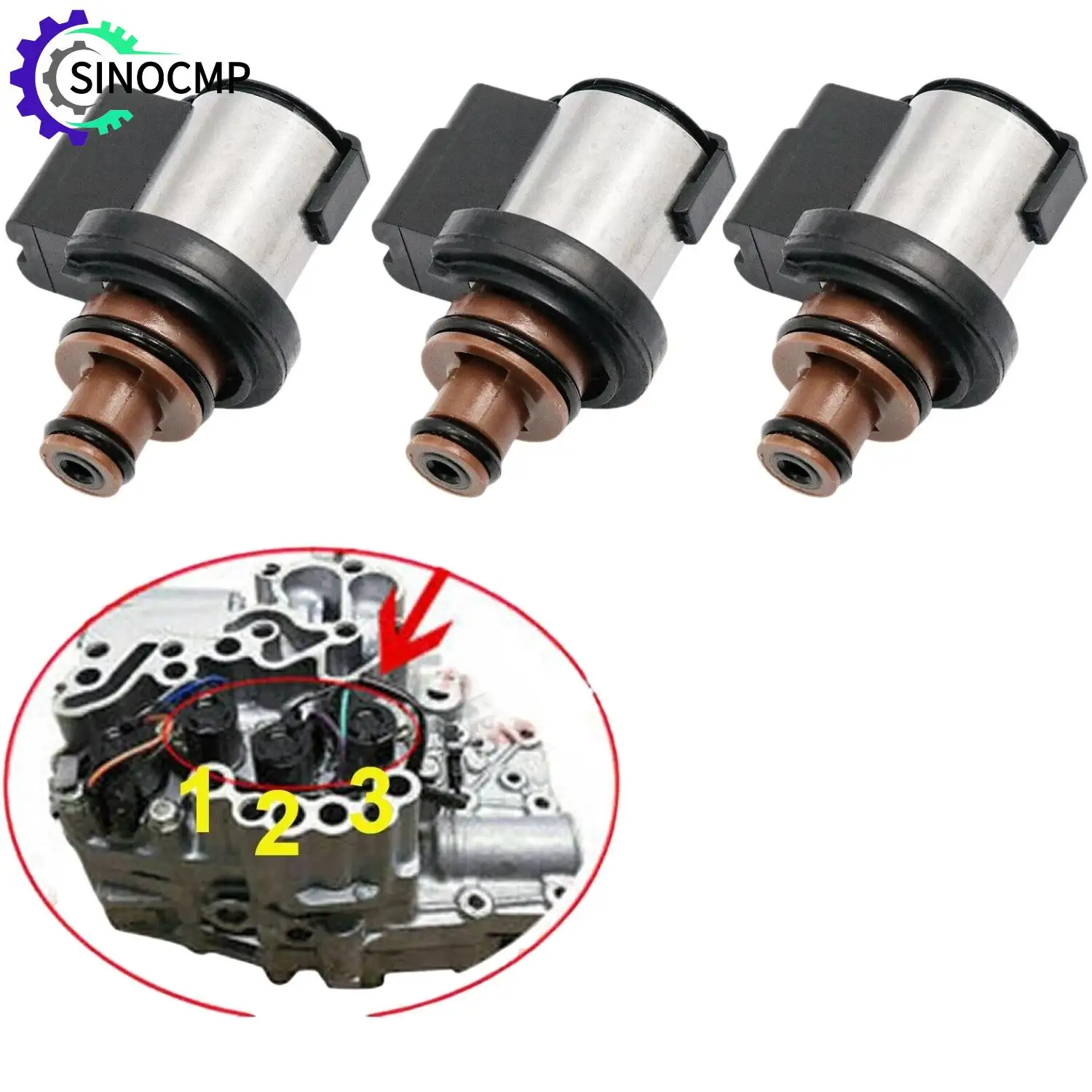 3 قطعة محول عزم الدوران قفل الملف اللولبي لسوبارو Lineartronic CVT TR580 31825AA050 31825AA051 31825AA052 31706AA030 31706AA031 #1