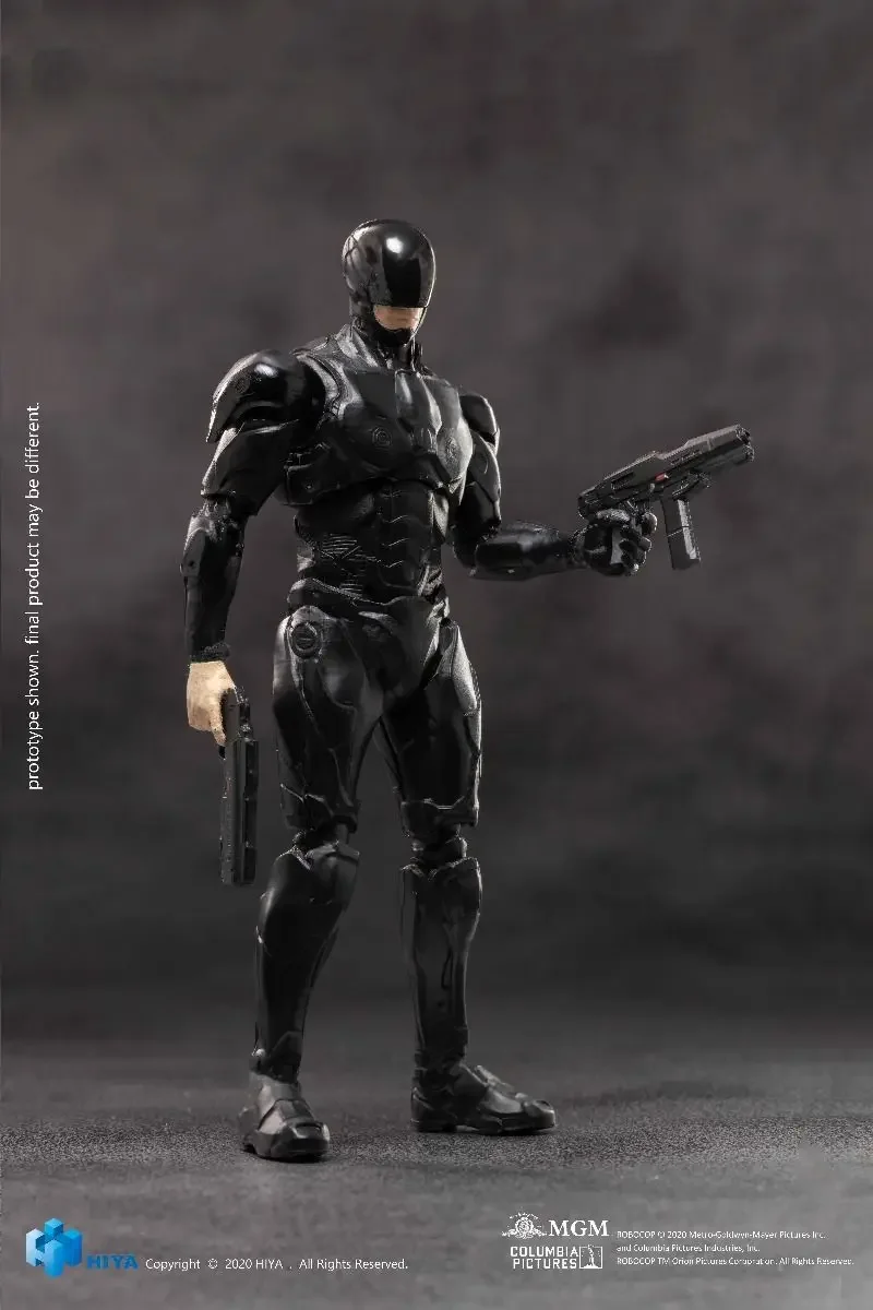 Hiya Toys 1:18 Robocop 2014 Exquisite Mini Series Black Soldier Figure