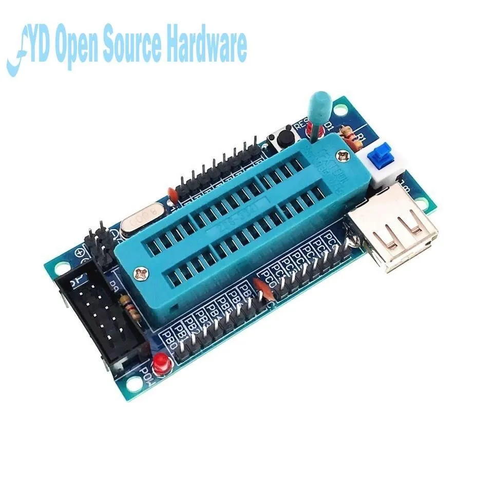 Atmega8 atmega48 atmega88 Entwicklungs board avr (kein Chip) neue DIY elektronische Modul DIY Kit Platine Board USB-Schnitts telle – Detail 1