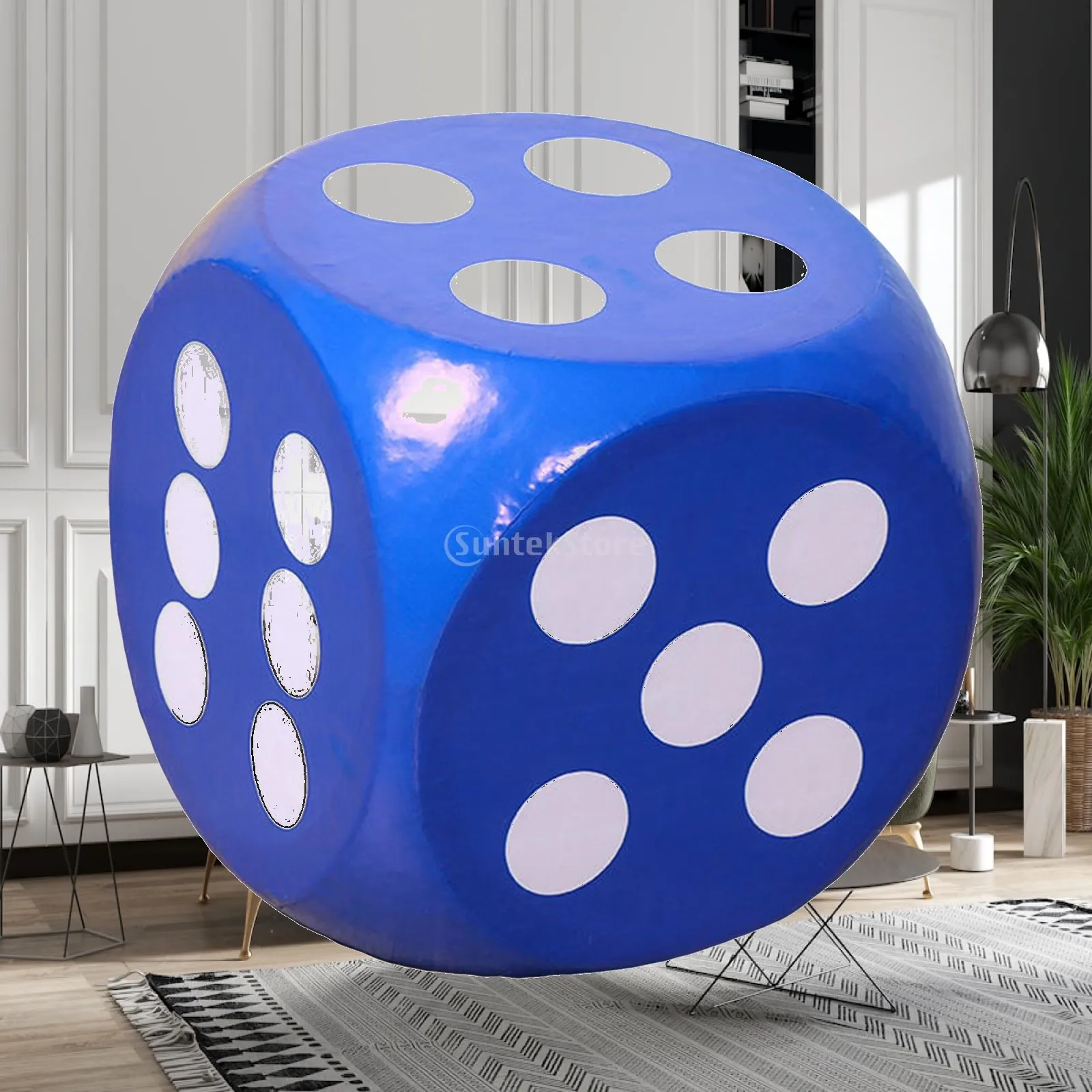 Big Soft Foam Dice 30cm Jumbo Dot Dice for Kids Board Games Math Skills Teaching Aids Lightweight Flexible Learning Toy Family
