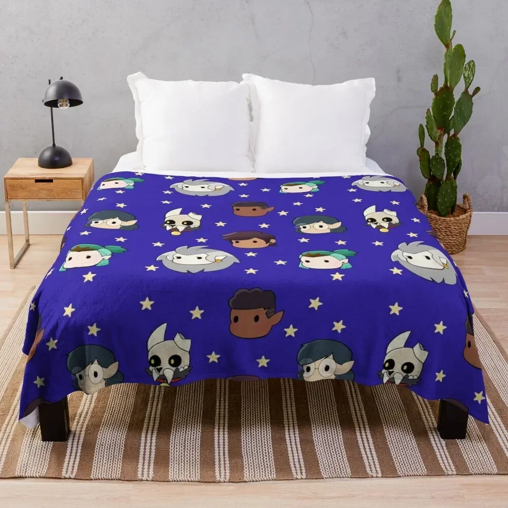 Chibi Owl House Throw Blanket Polar decorative Plaid on the sofa Blankets