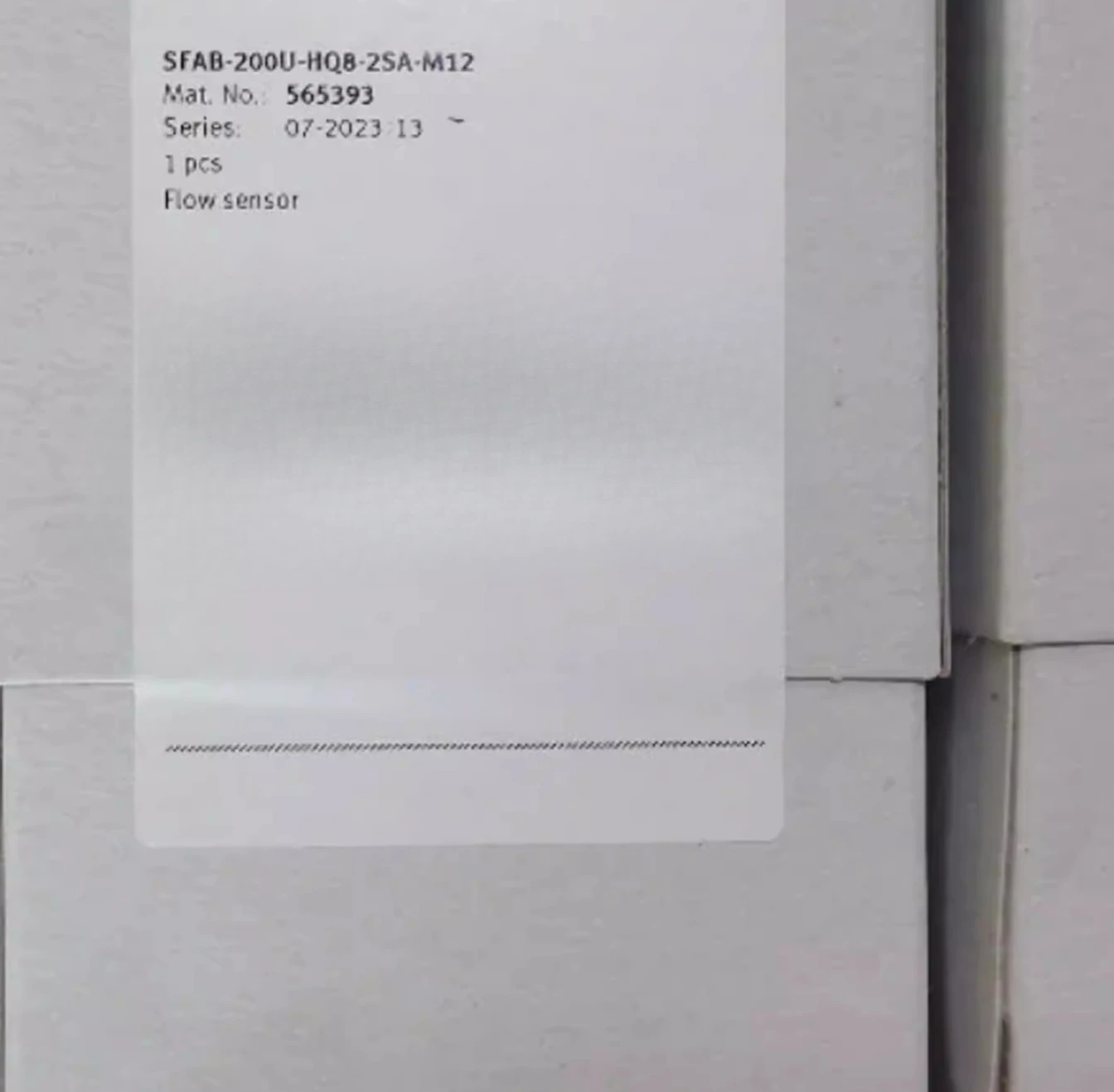 

2026 New original genuine flow sensor SFAB-200U-HQ8-2SA-M12 565393 spot