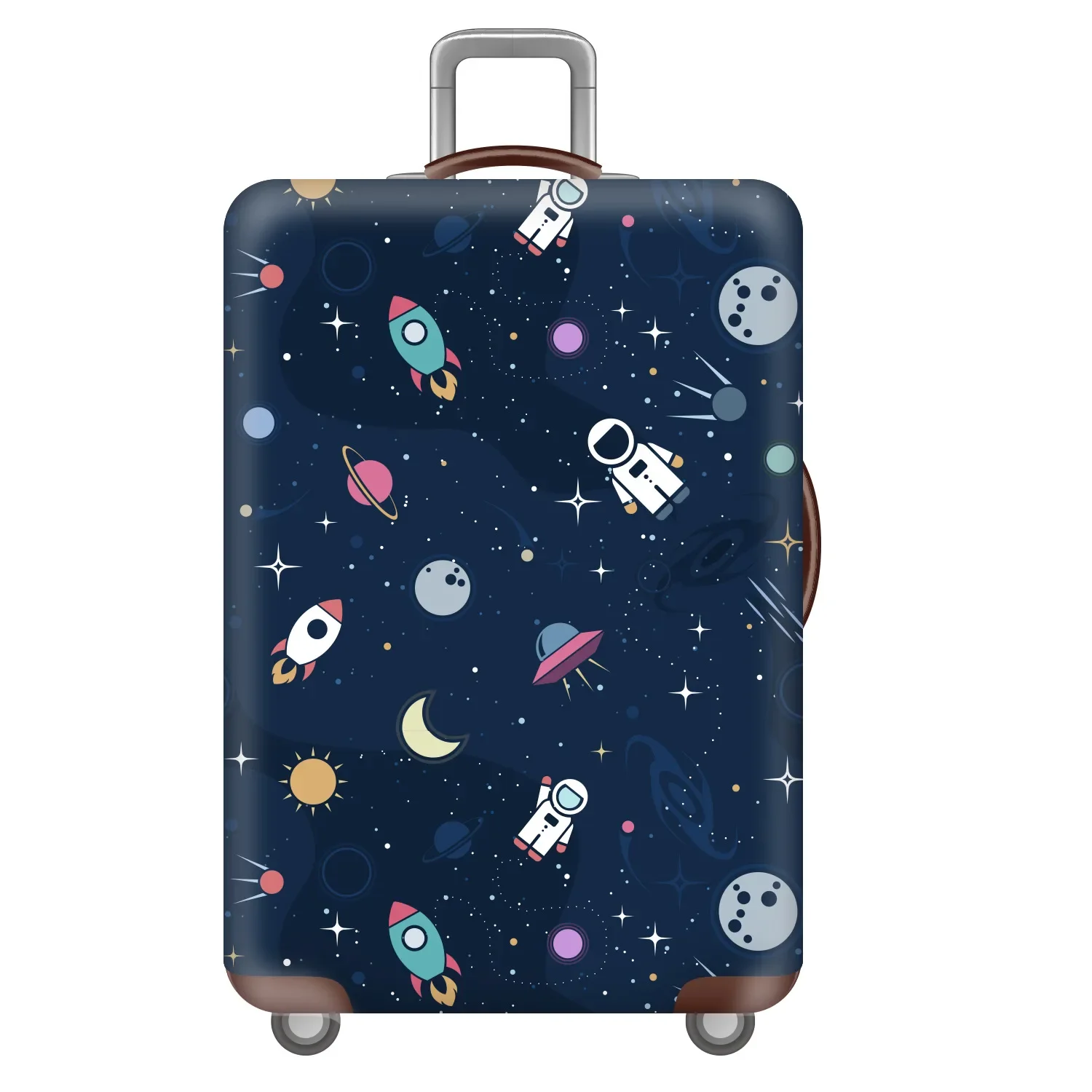 

Heavy Duty Stretchy Suitcase Protector Protective Anti-Dust Elastic Luggage Cover Reliable Travel Accessory All Travel Styles