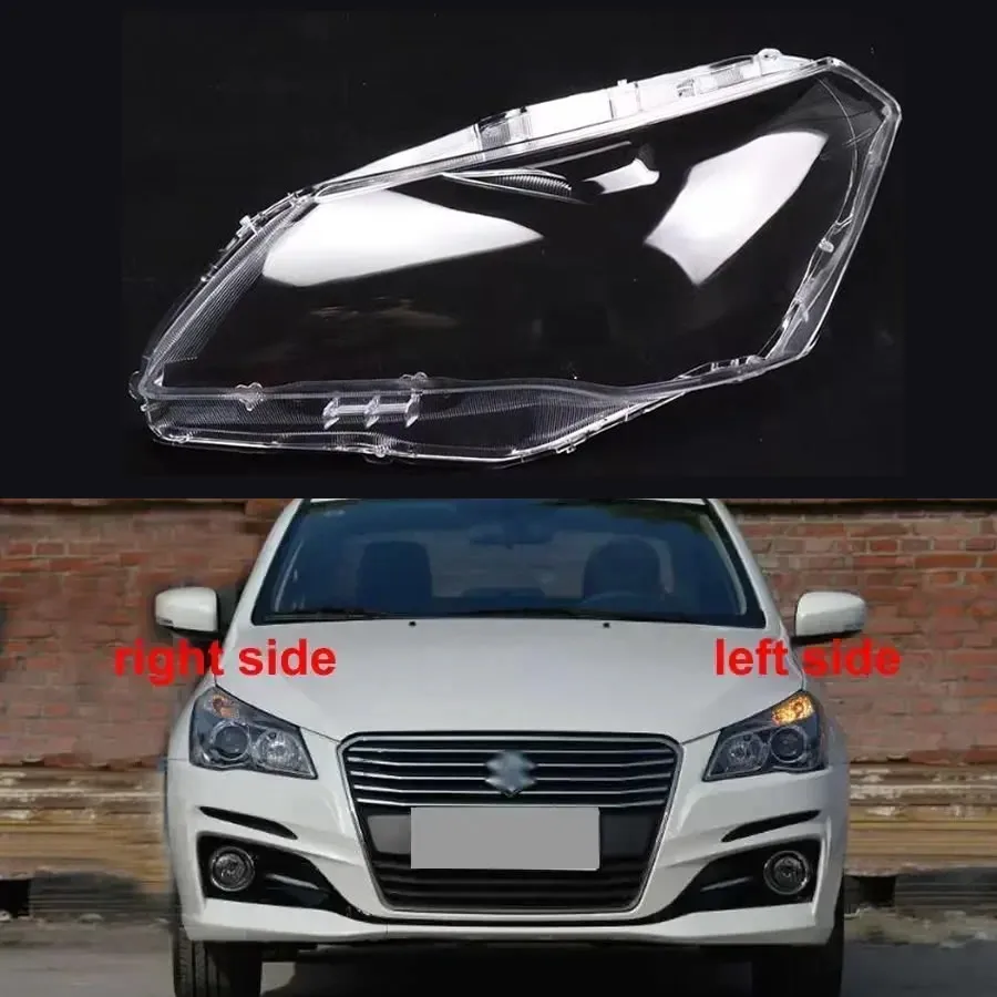 

For Suzuki Alivio 2015 2016 2017 2018 Headlamp Cover Transparent Lamp Shade Headlight Shell Lens Replace Original Lampshade