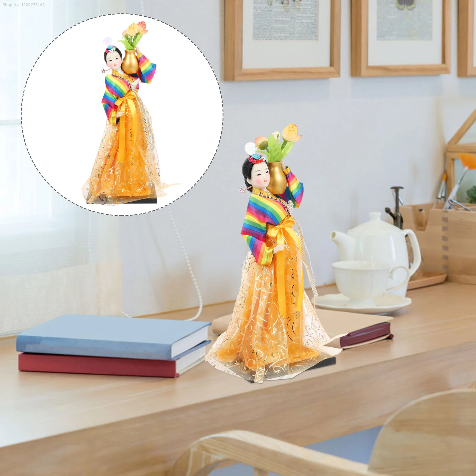 Wedding Hanbok Korean Hanbok Figurine Hanbok Figure Hanbok Figurine Geisha Girl Figurines