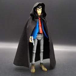 1/12 Scale male clothes black brown white cloak fit 6 inches action dolls