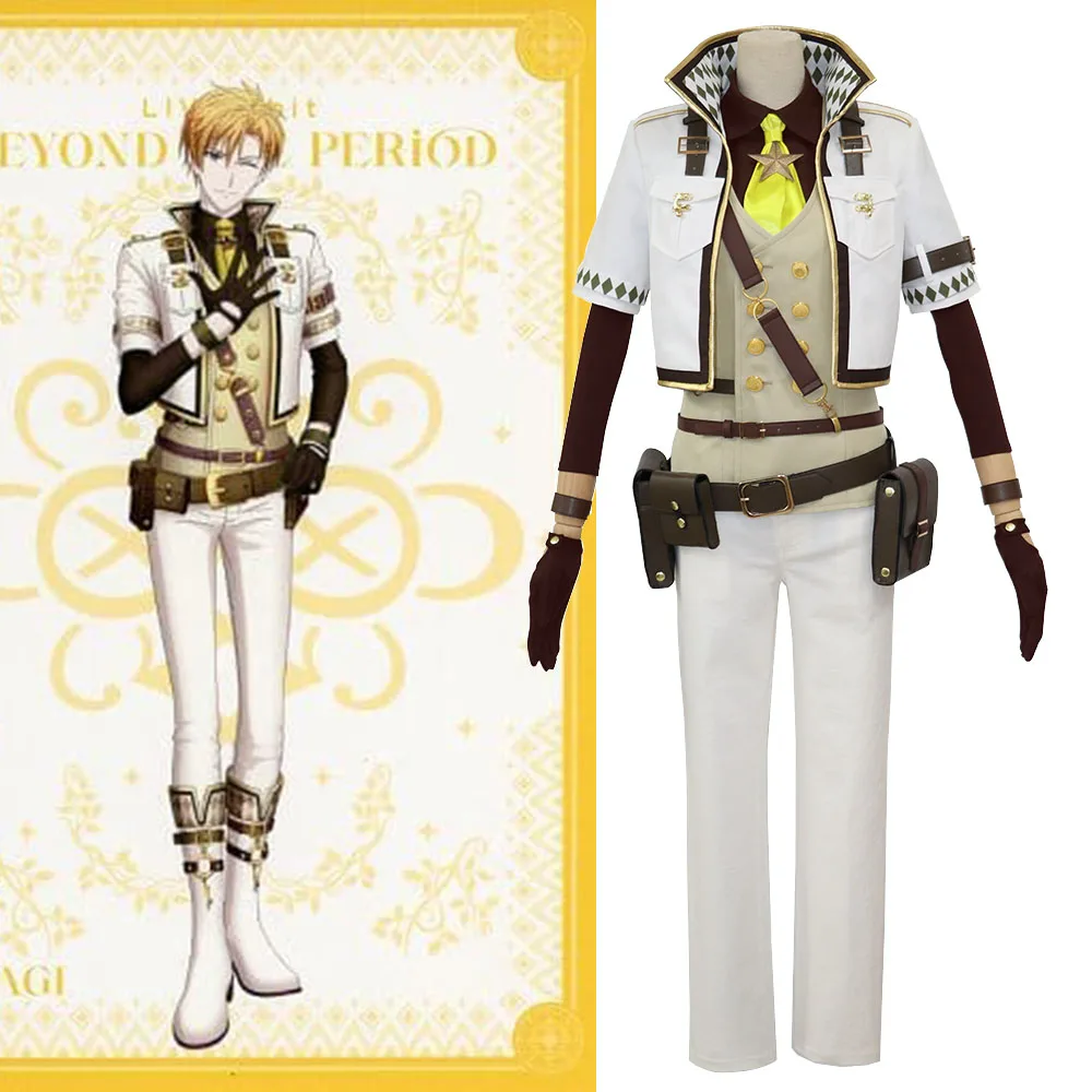 IDOLiSH7 Rokuya Nagi для театра костюмированной игры версия Idolish Seven LIVE 4-бит за период для костюма на Хэллоуин