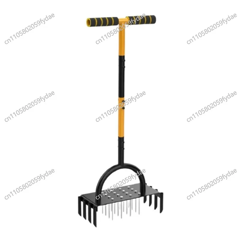 2026hot sell New Hot-Selling Manual Lawn Punch Tool Soil Looser Outdoor Courtyard Lawn Soil Turner