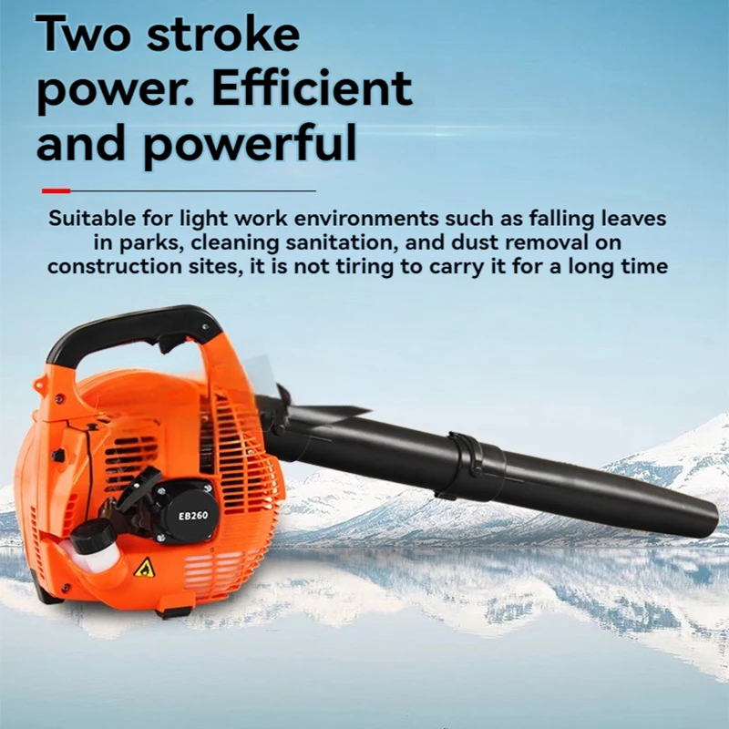 

Portable Petrol Blower Road Sweeping Leaf Dust Construction Site Welding Slag Cleaning Blower Leaf Blower