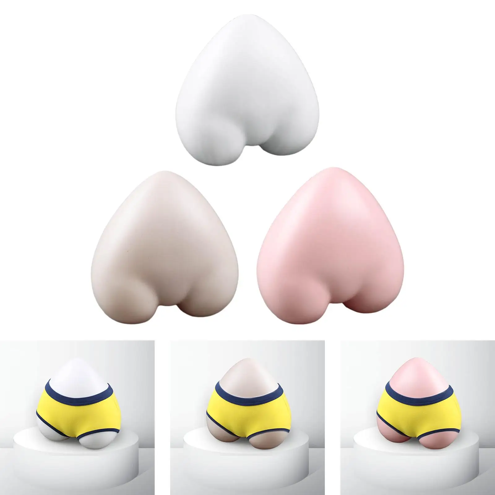 

Underpants Display Rack Underwear Display Accessories Heart Shape, Pants Display