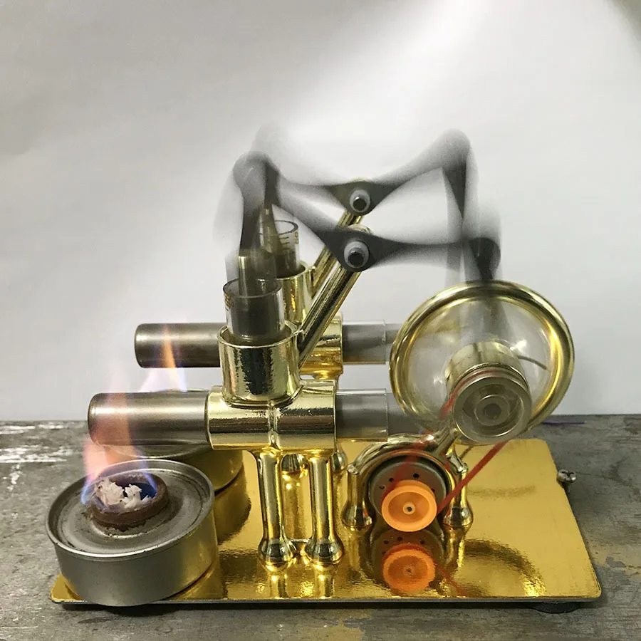 Balance Stirling Engine Miniature Model Steam Power Technology Scientific Power Generation Experimental Toy