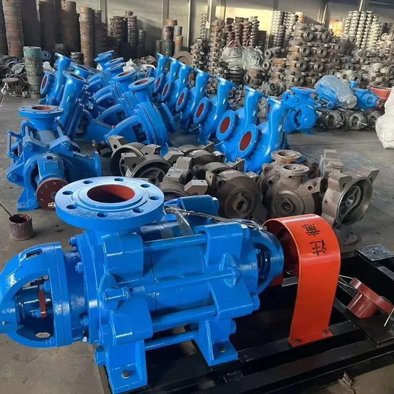 Horizontal Pump Turbine Multiple Stage Centrifugal Pump Horizontal Multistage Centrifugal D DG Type Multistage Pump