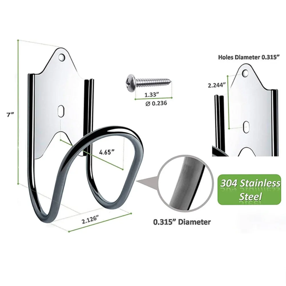 

Wall Mount Design Garden Hose Holder Heavy Duty Construction Mounting System Wall Mount Heavy Duty Holder Garden Use