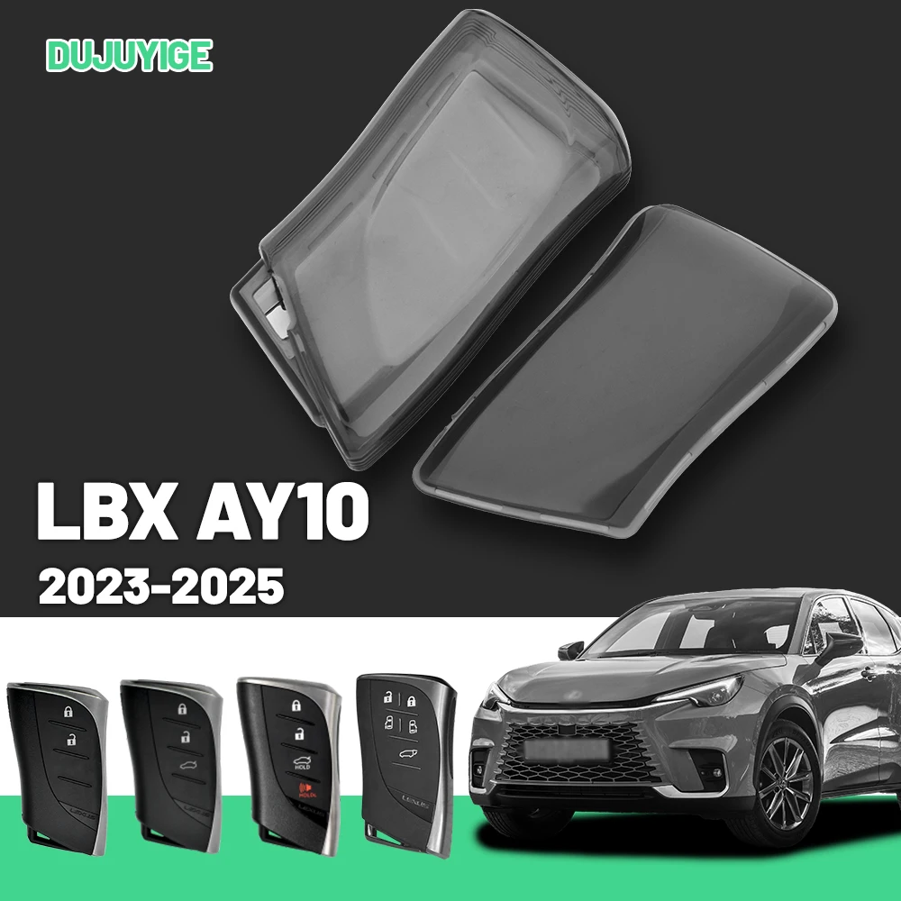 

Clear TPU Car Key Case For Lexus LBX AY10 2023-2026 Key Fob Cover Protector Shell Auto Accessories 2024 2025