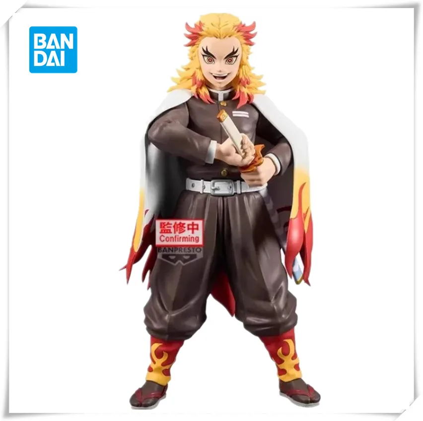 

Bandai Original BANPRESTO Anime Demon Slayer Grandista Rengoku Kyoujurou PVC Action Figure Model Collectible Toy Gifts