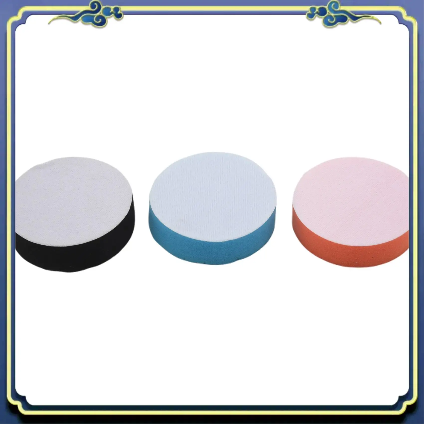 AU16-5Pcs Polishing Pads Buffing Sponge Pads Kit For Car Buffer Polisher Sanding, Waxing, Polishing, Sealing Glaze