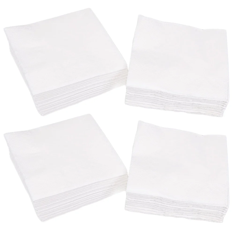 

300 Sheets 2-Ply Napkin Dinner Napkins Square Tissue Paper Towel for Restaurant Linen