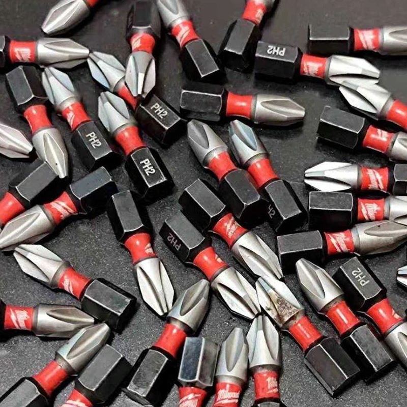 Imagem -06 - Milwaukee Ph2 25 mm Brocas Impacto tipo Broca para Chave de Fenda Elétrica Fixa Resistência ao Desgaste Ferramenta Elétrica Acessório