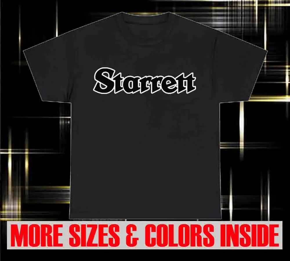 New Mens Starrett Logo T-Shirt funny Size S-5XL