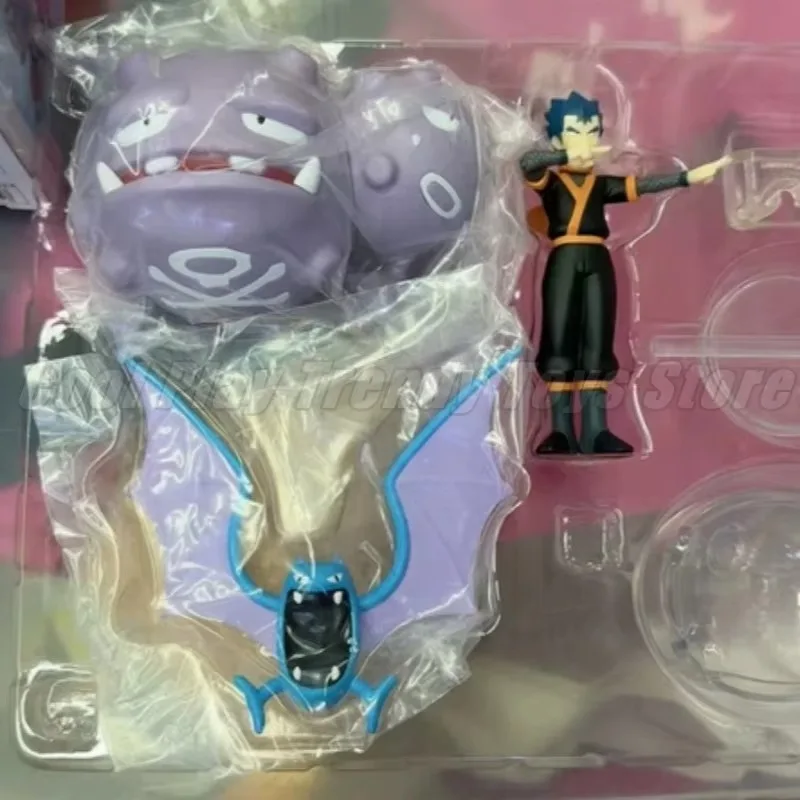 【en-stock】figuras-de-anime-originales-de-bandai-escala-real-region-de-kanto-pokemon-koga-golbat-weezing-juguete-coleccionable-modelo