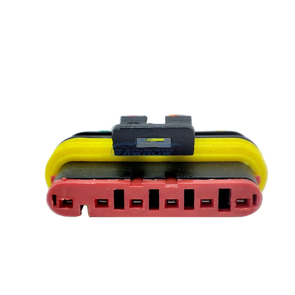 1/5/10 Set For 6 Pin Way Sealed Waterproof Electrical Wire Connectors Plug Car Auto Set 0090-608