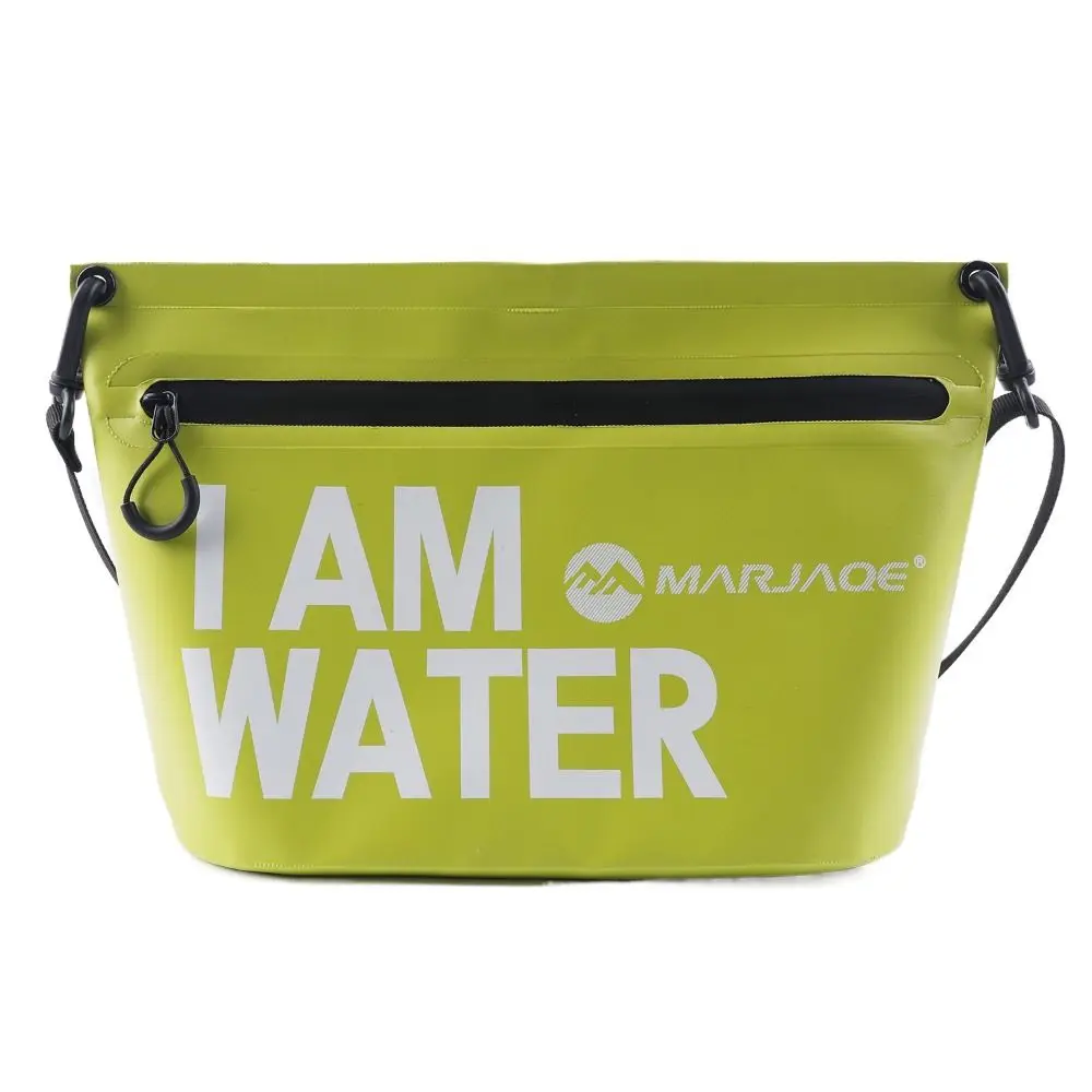 

Creative Waterproof Storage Bag Durable PVC Waterproof Dry Bag Portable with Zipper Rainproof Shoulder Bags Underwater