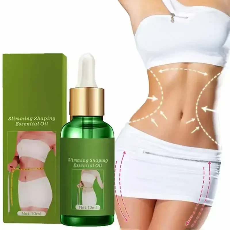 Potente Aceite de Masaje para perder peso, tensar eficazmente los músculos abdominales, promover la quema de grasa, adelgazamiento y modelado