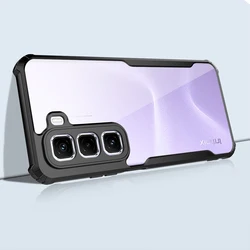 [Ready Stock] Clear Shockproof Phone Casing For infinix Hot 50 40 30 Pro Plus Hot 30 Play 50i 40i 30i Case Transparent Cover