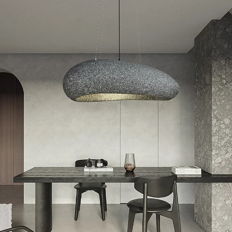 Wabi Sabi Restaurant LED Pendant Light Modern Large Living Room Chandelier Kitchen Island Bar Loft Japanese Style Hanging Lamp