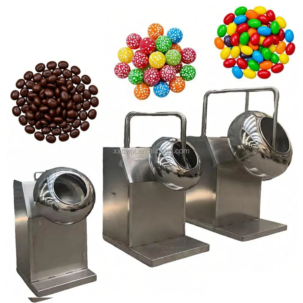 Chocolate Panning Machine Coating Pan Sugar Polishing Machine Caramelized Nuts Machine