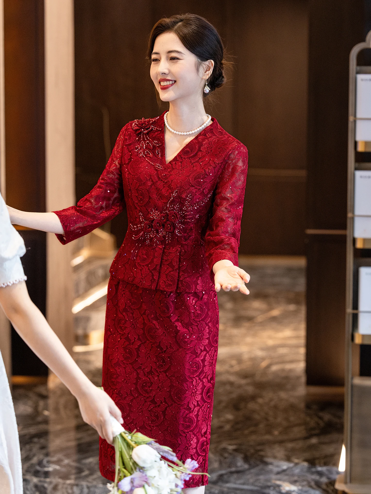 

Элегантное красное свадебное платье для матери невесты: новинка зимы, молодежное, для торжественных свадебных мероприятий