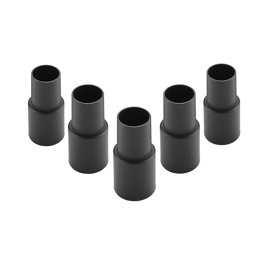 5PCS Dual Diameter Vacuum Hose Adapter Hose Connection Plastic Hose Adapter Converter Black Converter Parts
