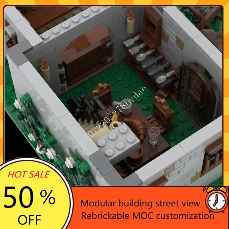 1393PCS MOC Medieval Castle Building Block Model 10332 - Windmill Technical Brick DIY Assembly Set Toy For Child Holiday Gift