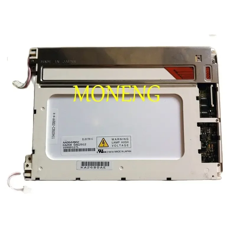 Original A+ AA084VB02 8.4INCH LCD SCREEN 640X480 CCFL BACKLIGHT TFT DISPLAY TTL 40PIN Fast Shipping