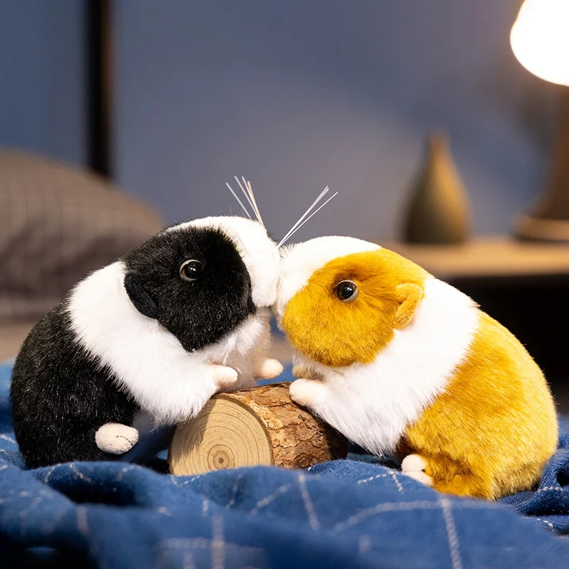 模造モルモットぬいぐるみ かわいいリアルな漫画風モルモットぬいぐるみ 女の子 男の子 毛むくじゃらの仲間ぬいぐるみ