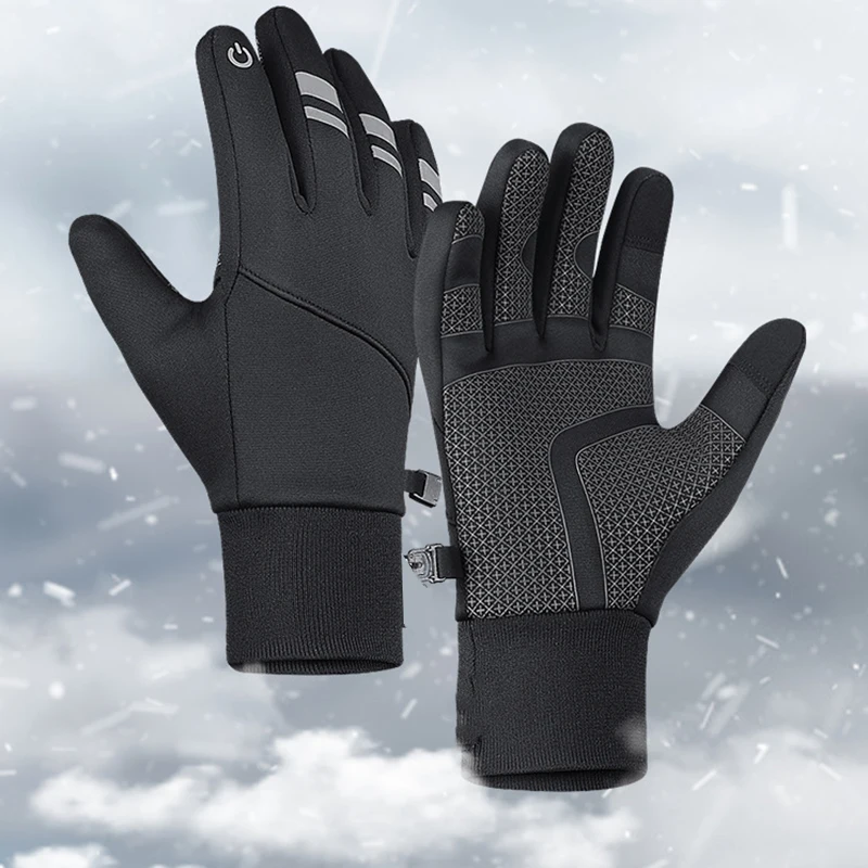 Anti-Slip Touchscreen Thermal Sports Gloves Comfortable And Warm Driving Running Cycling Texting Gloves