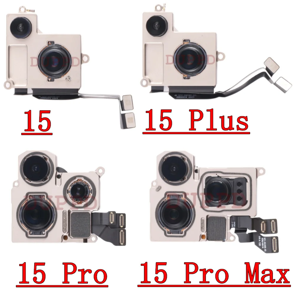 

Test Rear Camera Flex Cable For iPhone 15 Pro Max 15 Plus Big Main Back Facing Cam Lens Ribbon Parts