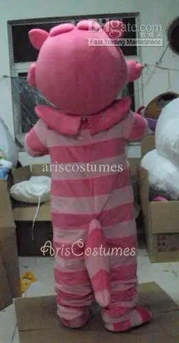 Neue erwachsene heiße Verkauf Schaum niedlichen rosa Puppe Phantasie Cartoon Maskottchen Kostüm Plüsch Weihnachten Kostüm Halloween Maskottchen Kostüm