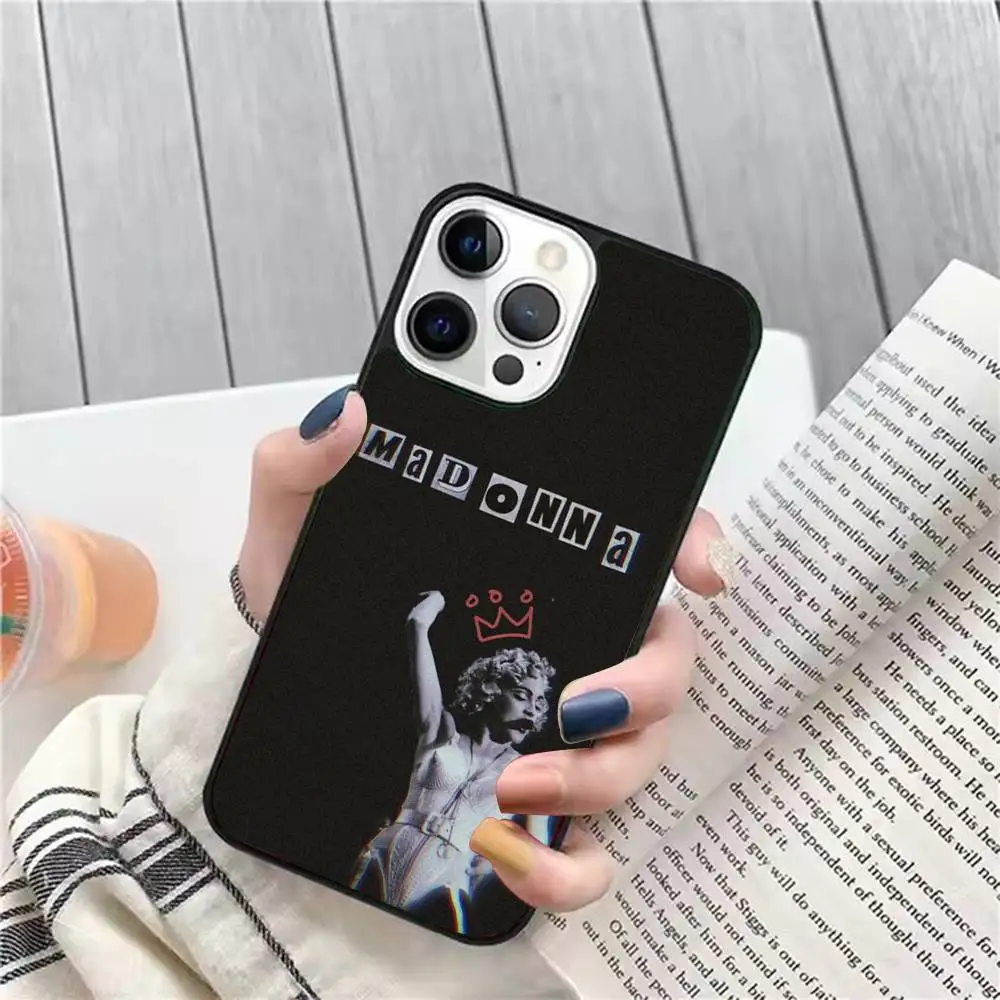 

Чехол для телефона M-Madonna Singer с сильным магнитом для IPhone 16, 15, 14, 13, Pro Max 11, 12, Mini