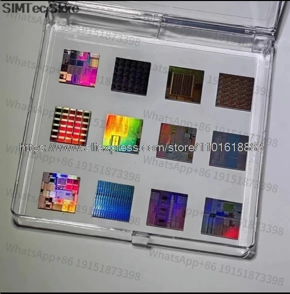 Bare Chip Silicon Chip CPU Wafer Lithography Integrated Circuit Chip Semiconductor Silicon Chip