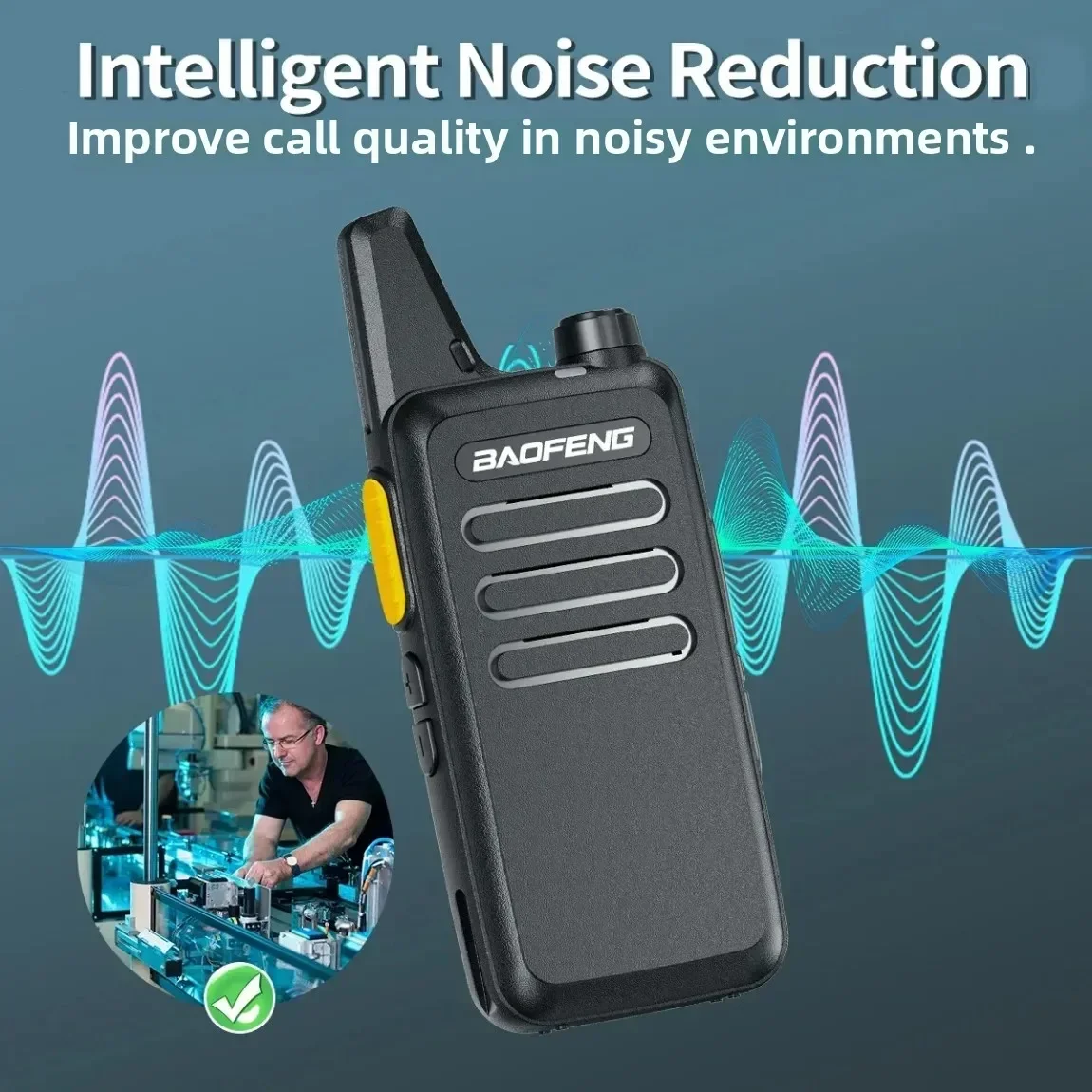 2PCS Baofeng BF-T20D GMSK Digital  Walkie Talkie Noice Reduction  Encrypted Call 2s Copy Frequency VOX BF-888S UV-5R  Ham Radio