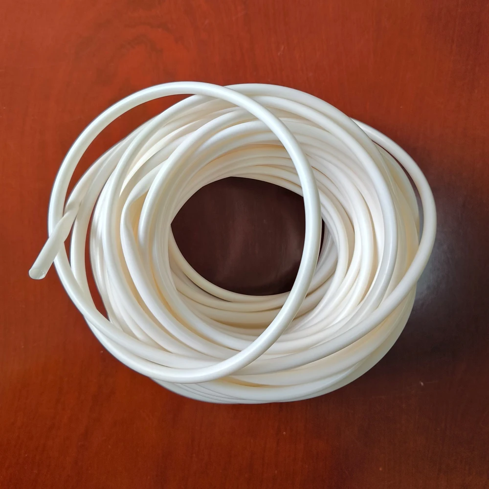 PVC TUBE PVC PIPE White Plum Blossom Pipe For Wire Marker Cabel Label ID Printer Electrical Control Equipment Label Recognition