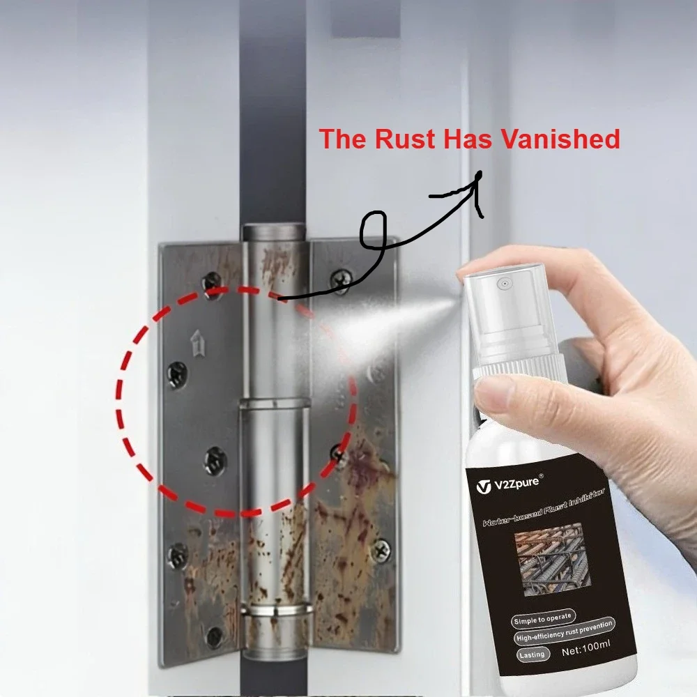 Universal Metal Rust Remover Stainless Steel Kitchen Renovation Bathroom Shower Chrome Plating Removal Oxidation Renovation